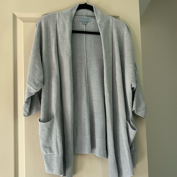 Barefoot Dreams 3/4 sleeve cardi size XXS/XS - Picture 3 of 5